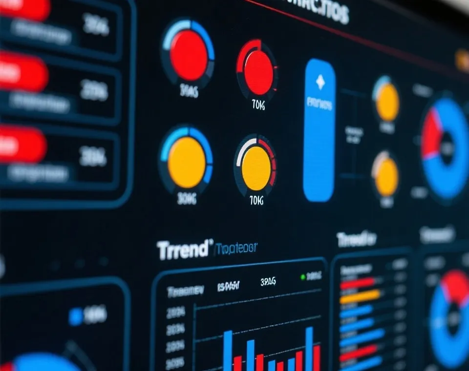 走势指标图表展示