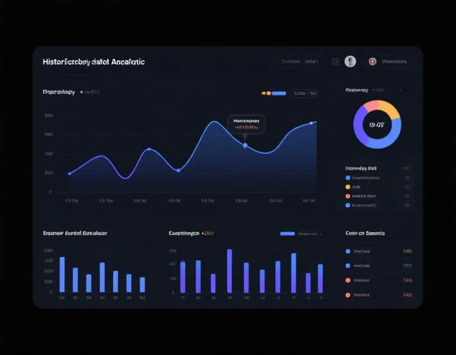 历史趋势分析示意图